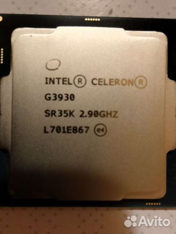 Процессор Intel Celeron G3930,сокет 1151