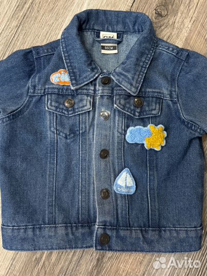 Джинсовка детская размер 80-86