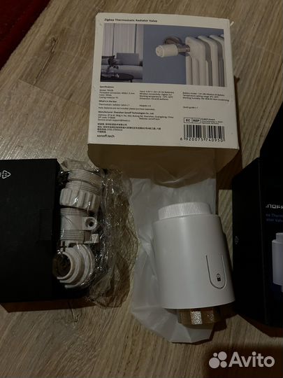 Термостатический клапан радиатора sonoff Zigbee