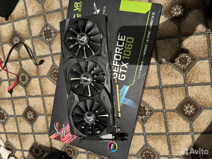 Видеокарта игровая gtx 1060 6gb