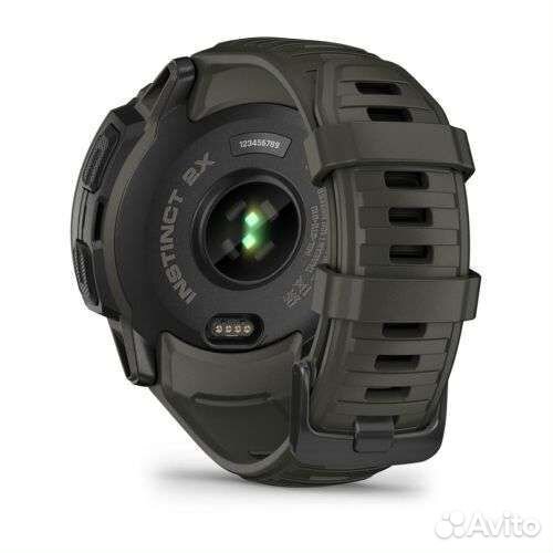 Смарт часы garmin instinct 2X Solar темно-зеленый
