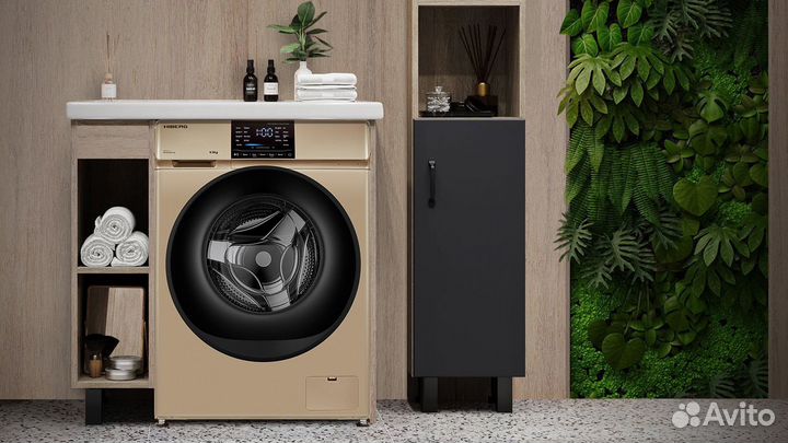 Стиральная машина hiberg - 6 кг с прямым приводом