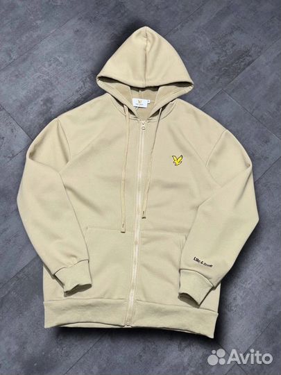 Зимния кофта зип lyle scott