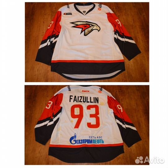 Игровые и тренировочные майки хк Авангард Омск