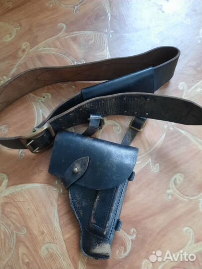 Ремень с кобурой вмф