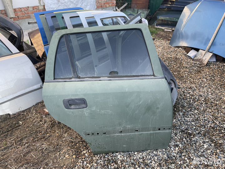 Дверь задняя правая opel astra g универсал