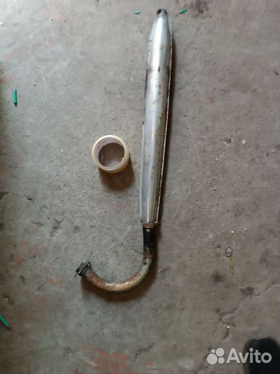 Глушитель от мопеда