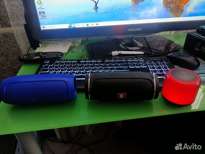 Колонка Bluetooth+радио