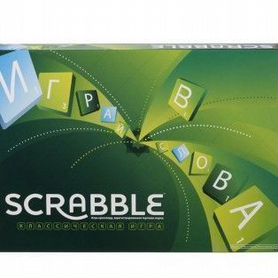 Игра скрабл оригинальный большой Scrabble mattel