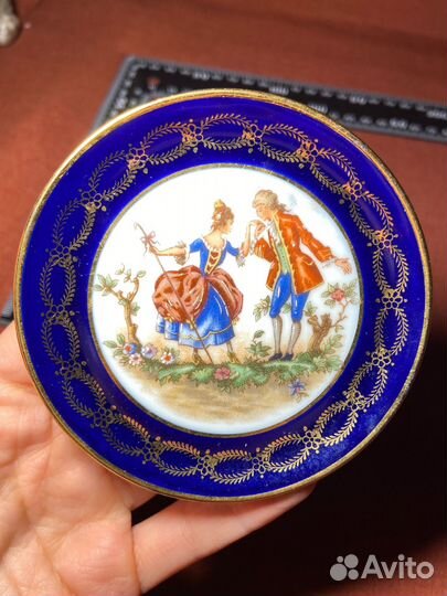 Винтажная тарелка лимож