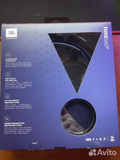 Беспроводные наушники jbl tune 560bt
