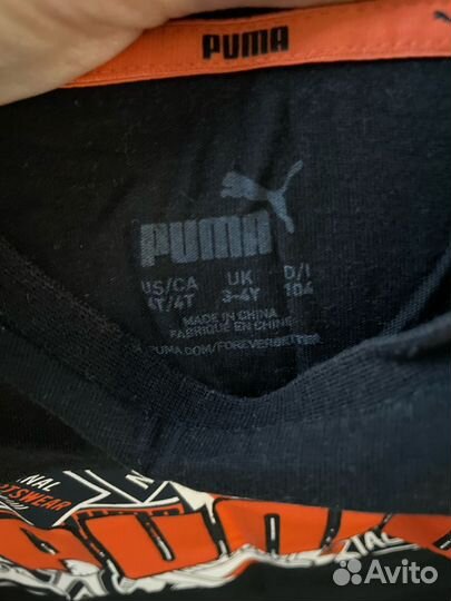 Костюм puma на мальчика 3-4 года