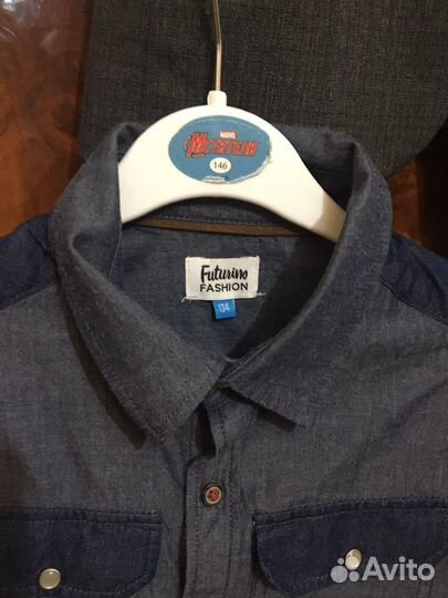 Рубашка для мальчика 134