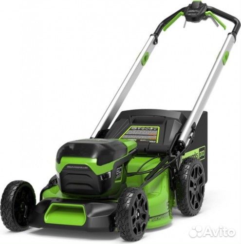 Газонокосилка аккумуляторная greenworks GD60LM51SP