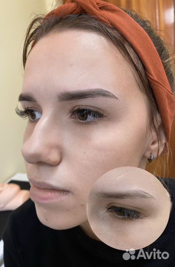 Оформление и окрашивание бровей