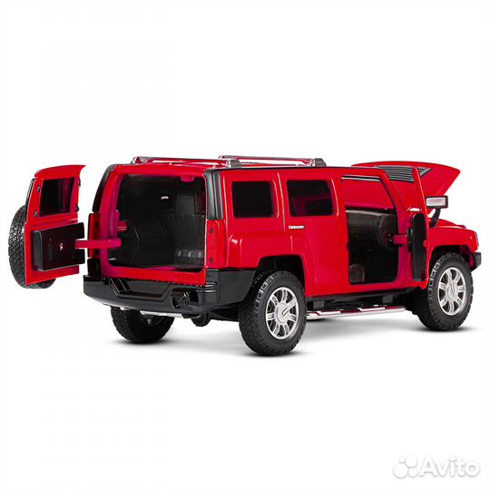 Металлическая масштабная машинка Hummer H3 1:24