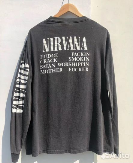 Лонгслив Nirvana