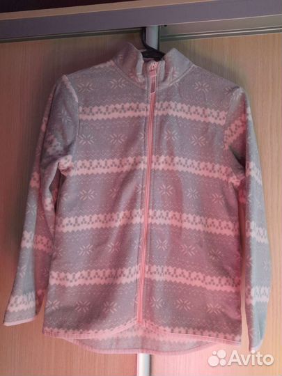 Кофта на флисе для девочки