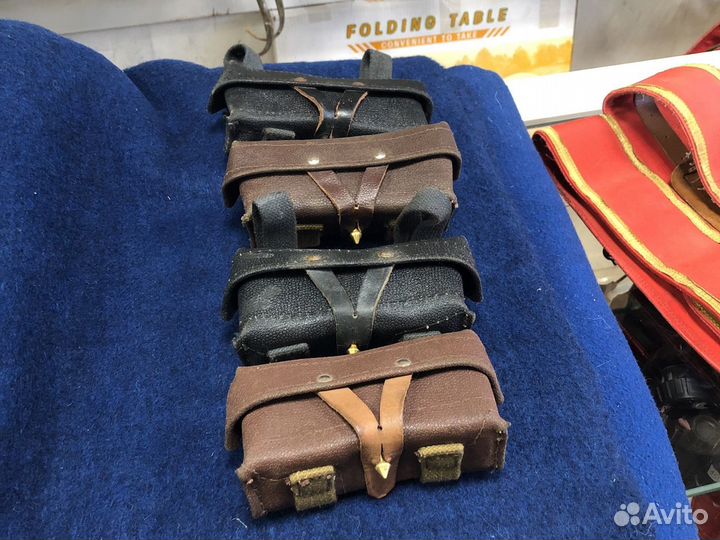 Подсумок мосина оригинальный черного цвета СССР