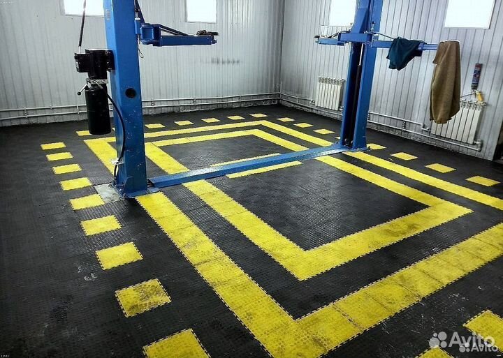 Напольная, модульная плитка пвх