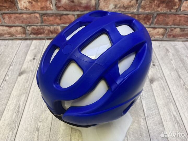 Шлем для кикбоксинга Adidas Wako - синий adikbhg5