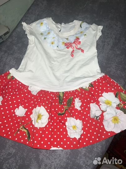 Платья пакетом для девочки 92 98