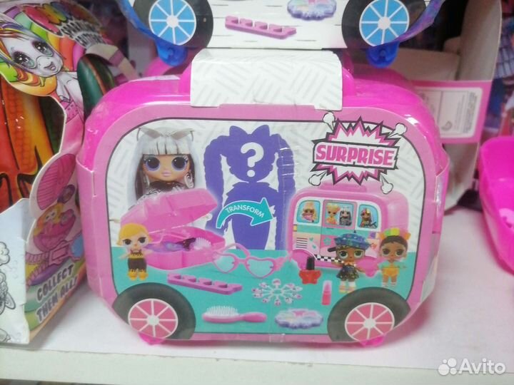 Игрушка автобус лол набор