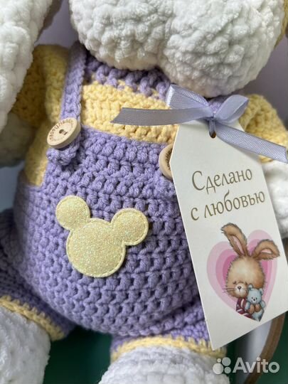 Плюшевый зайка