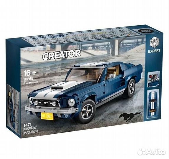 Конструктор аналог Lego Creator Ford Mustang