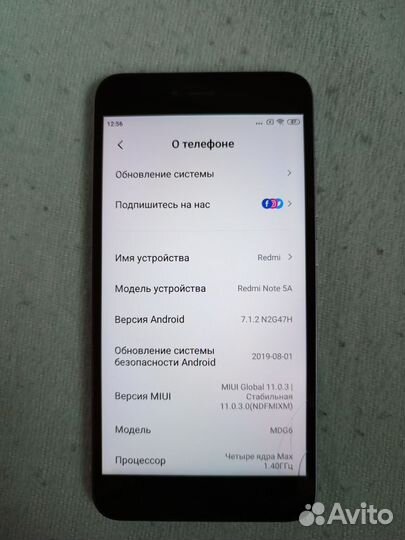 Xiaomi Redmi 5A, 2/16 ГБ