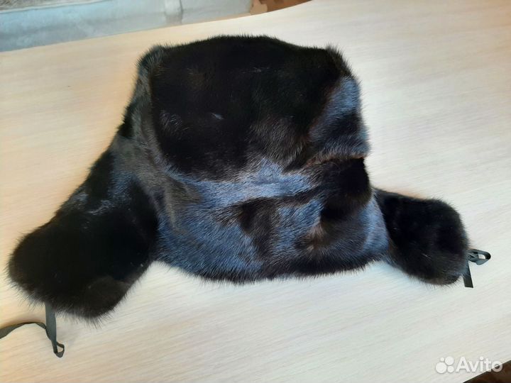 Норковая шапка мужская