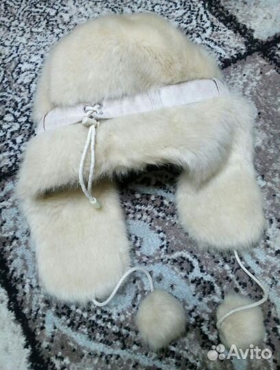 Шапка ушанка женская меховая