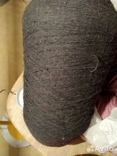 Пряжа и ровница-пряжа для вязания. Шерсть