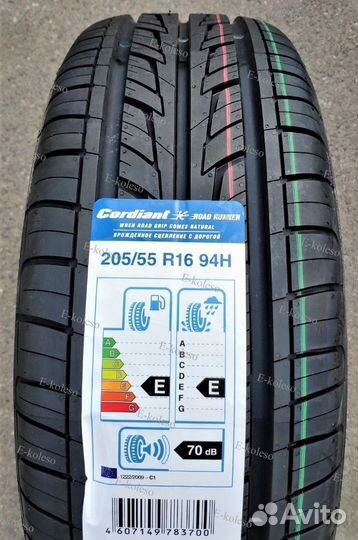 Cordiant Road Runner 205/55 R16