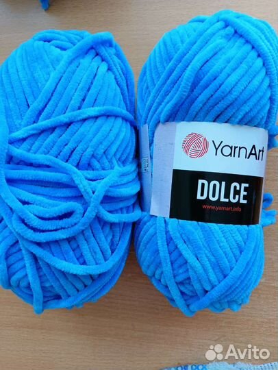 Пряжа для вязания плюшевая