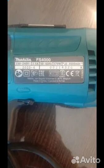 Шуруповерт makita fs 4000