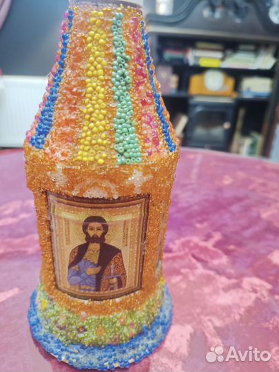 Бутылка стеклянная