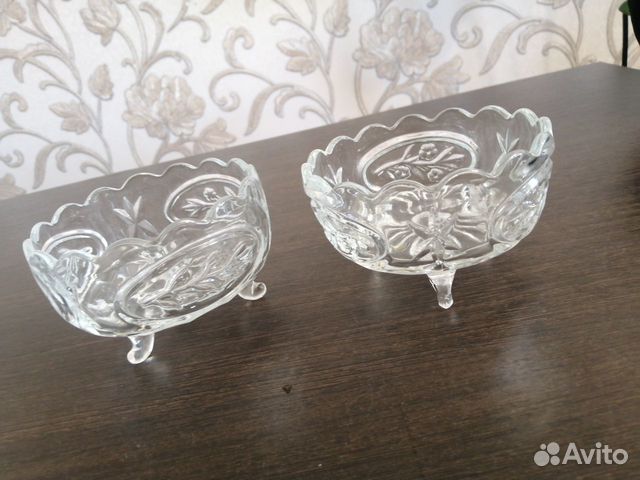 Креманки хрусталь