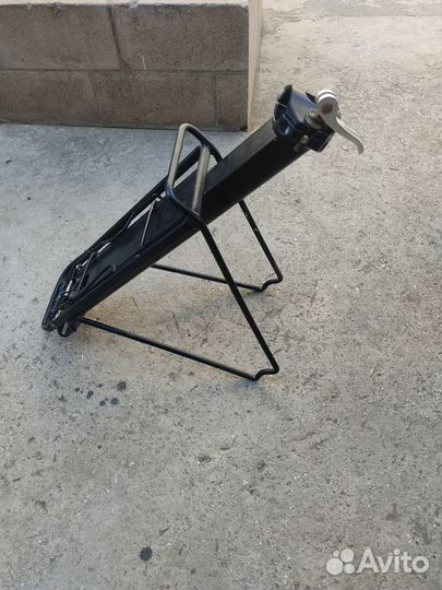 Вело багажник с сумкой