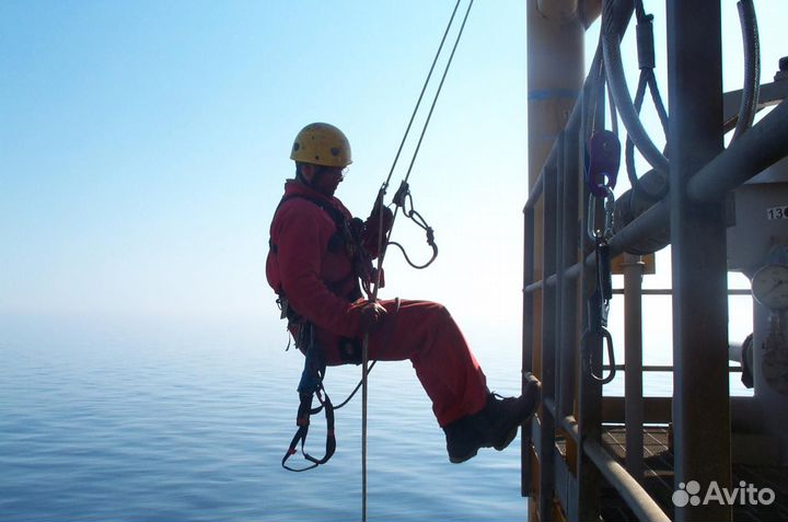 Промышленный альпинист покраска