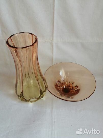 Ваза конфетница чехословакия