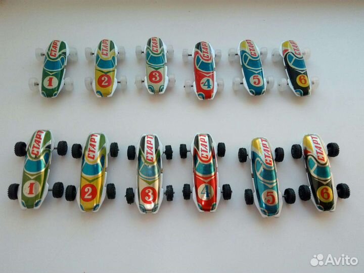 Жестяные гоночные машинки ралли старт