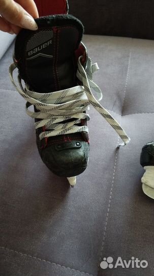 Коньки хоккейные bauer