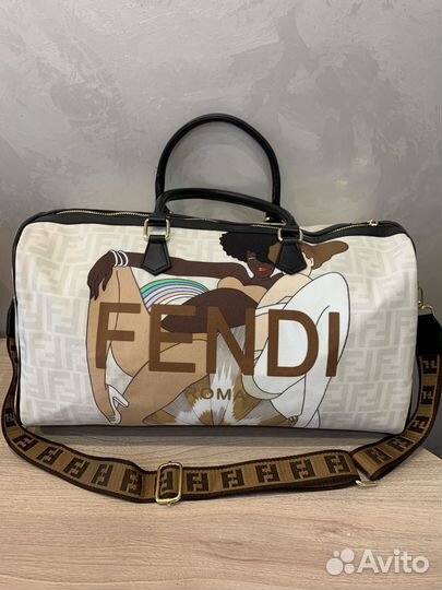 Сумка fendi дорожная спортивная