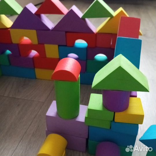 Развивающие кубики мягкие