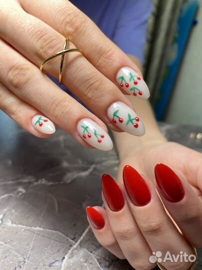 Маникюр с укреплением и покрытием гель лак