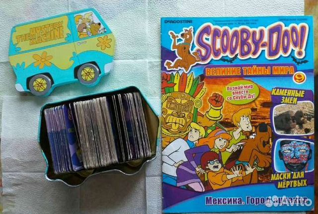 Журналы карточки Скуби-Ду