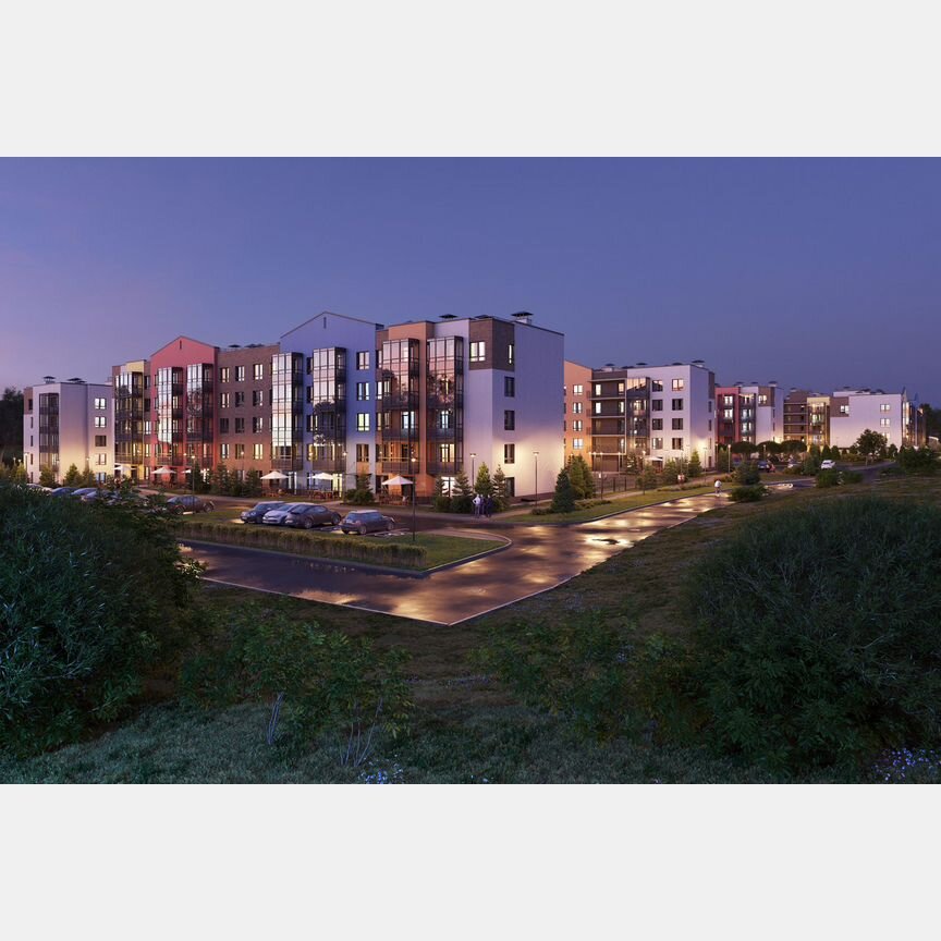 2-к. квартира, 55,7 м², 3/5 эт.
