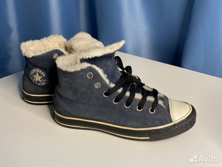 Ботинки Prada, кеды мех Converse 35, кроссовки NB