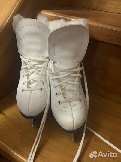 Коньки детскиедля девочки 34 размер